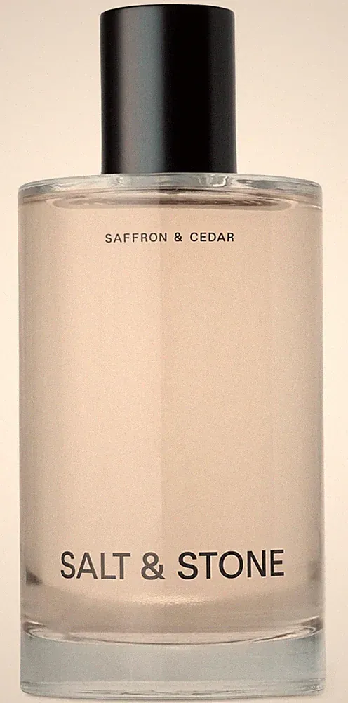 Salt & Stone Body Mist, Saffron & Cedar, Skincare Infused Hair, Body Spray 3.4oz