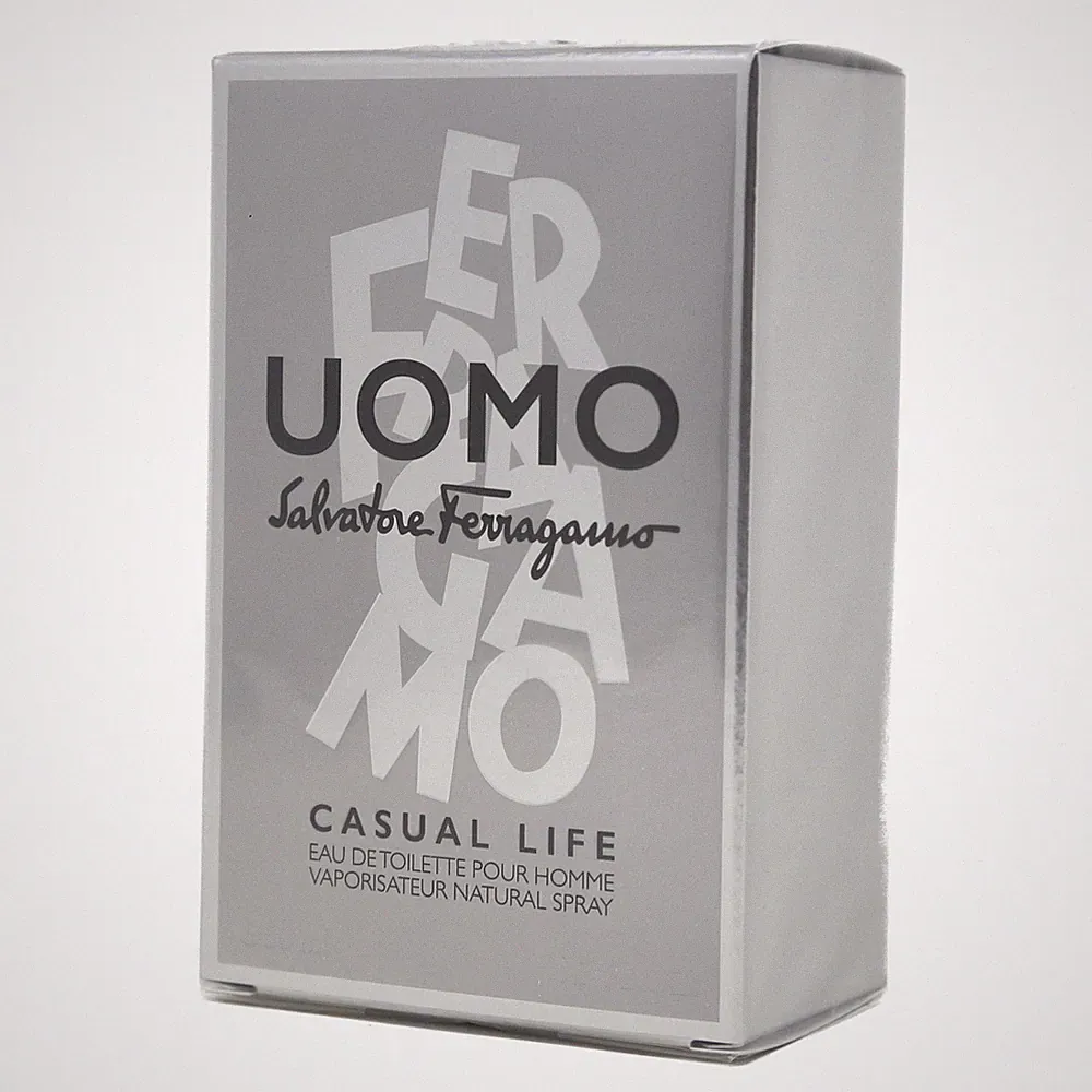 Salvatore Ferragamo Uomo Casual Life Eau de Toilette for Men 1.7 oz - BRAND NEW