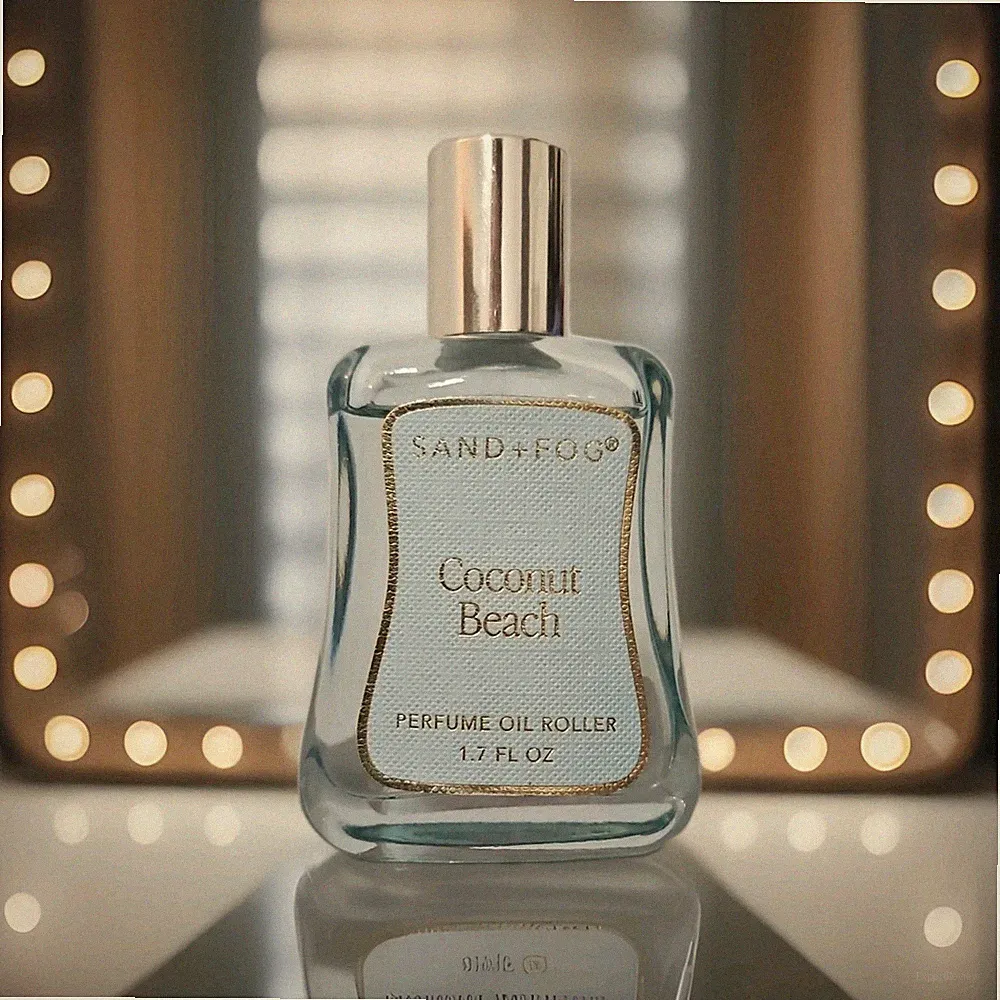 Sand And Fog Perfume Coconut Beach Fragrance 1.7 fl oz Perfume Oil Roller