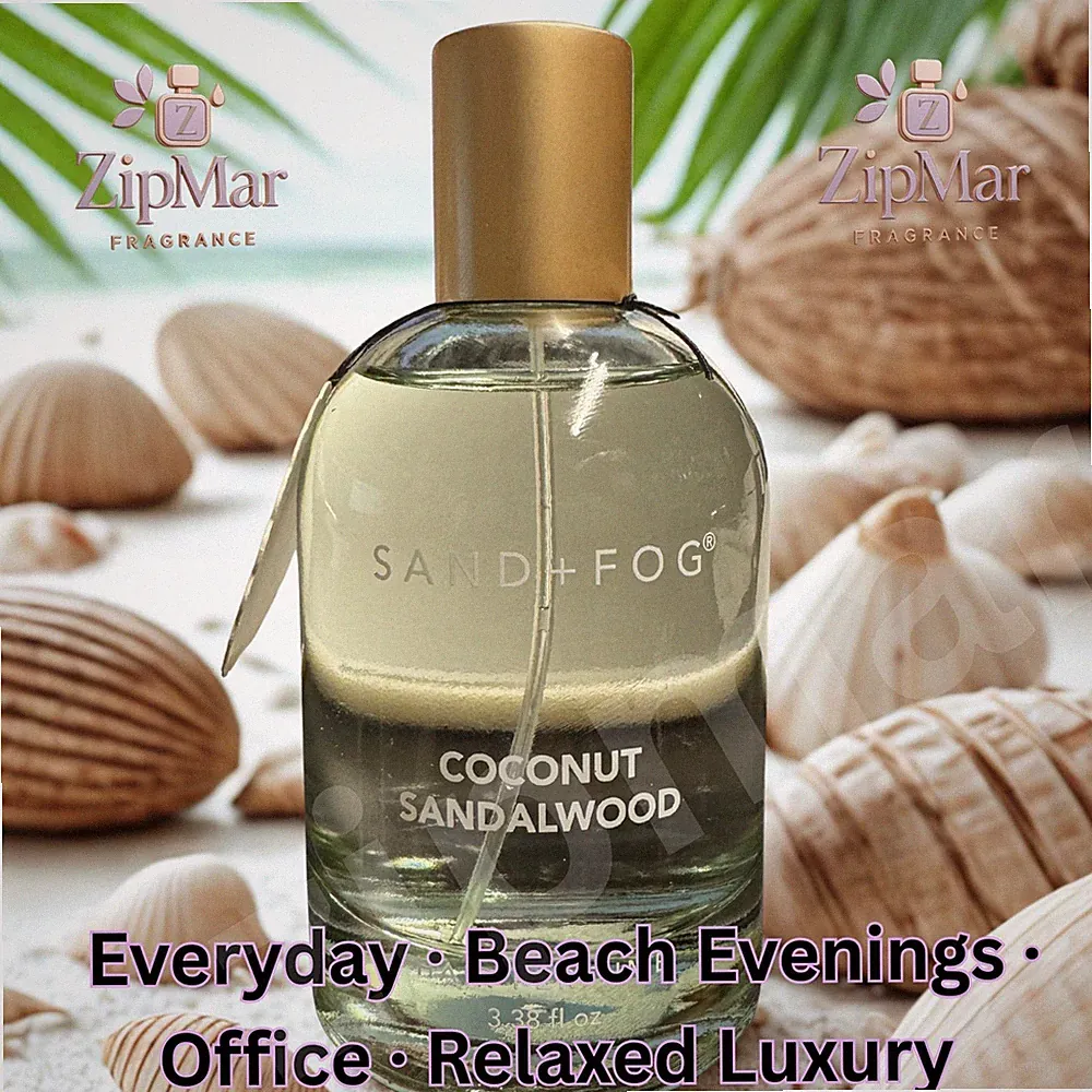 Sand + Fog Hair Perfume Coconut Sandalwood 3.38.oz Creamy Floral New Fresh Scent
