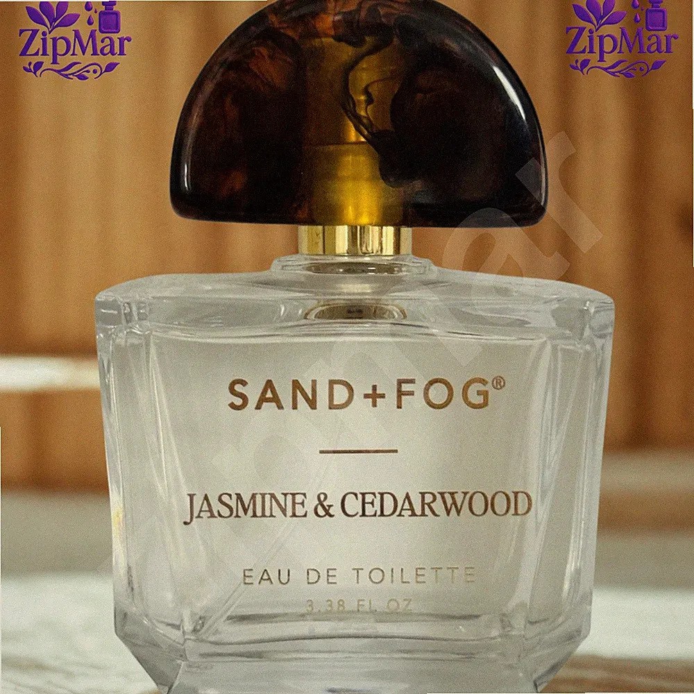 SAND + FOG Jasmine & Cedarwood Eau de Toilette 3.38 floz Unisex Floral Fragrance