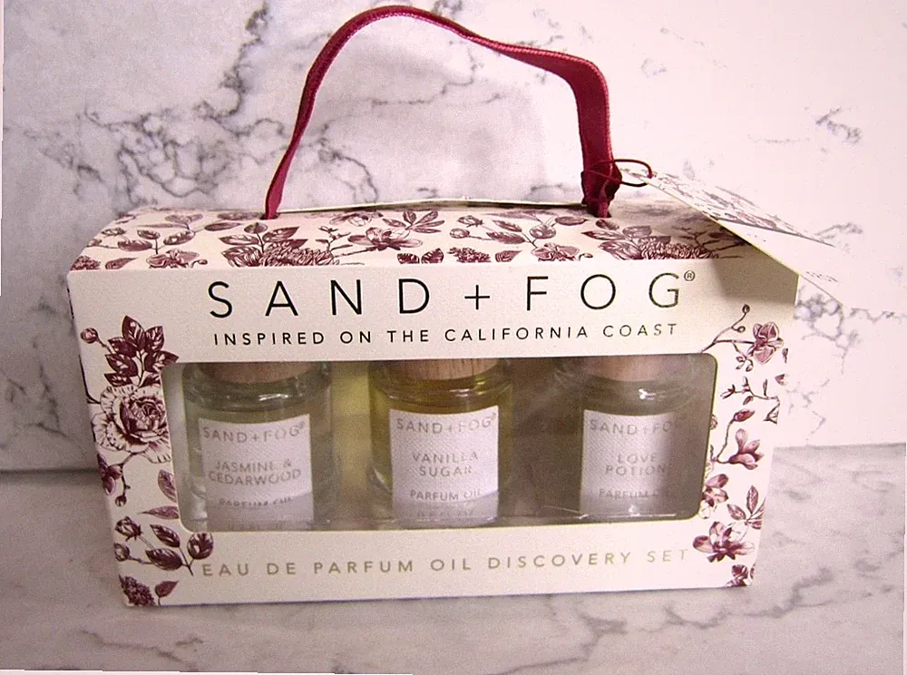 Sand+Fog Perfume Oil Discovery Set 3 x 0.5 fl oz. Eau De Parfum Roller Gift Set