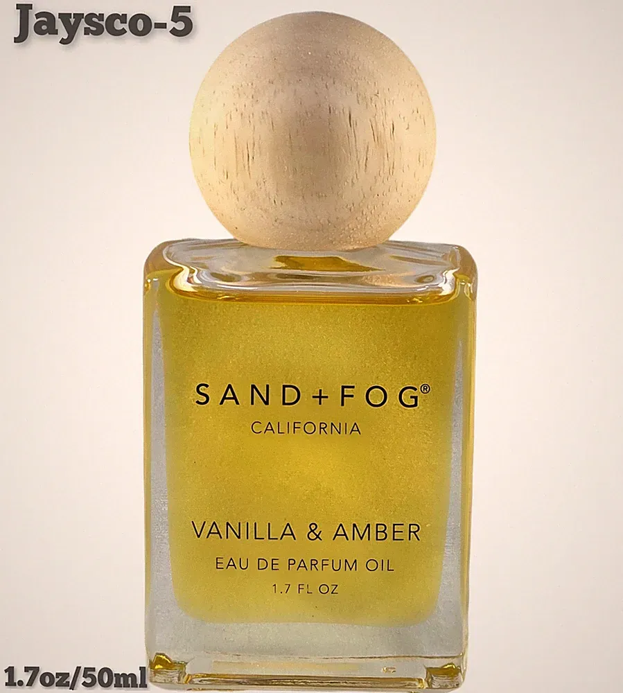 Sand + Fog Vanilla + Amber Parfum Oil Rollerball | Warm Clean Girl Energy - NEW