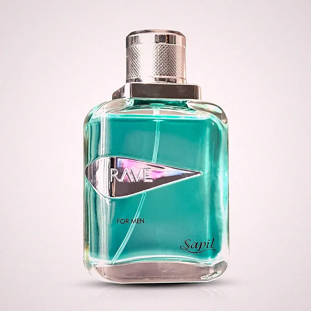 Sapil Rave Eau de Toilette for Men 100 ml Fresh Spicy Aromatic Fragrance