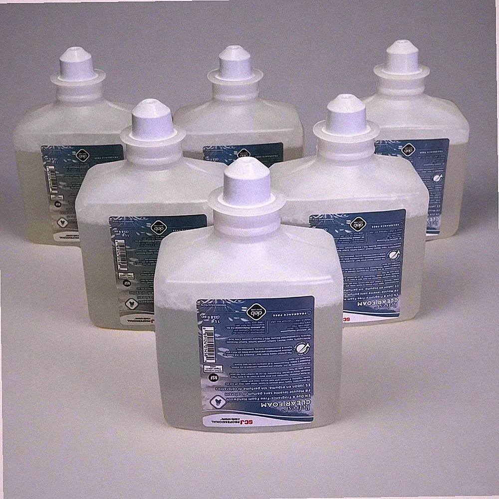 SCJ (6 PACK) Perfume & Dye Free Refresh Foam Soap Refills 1L 1000002422/0219