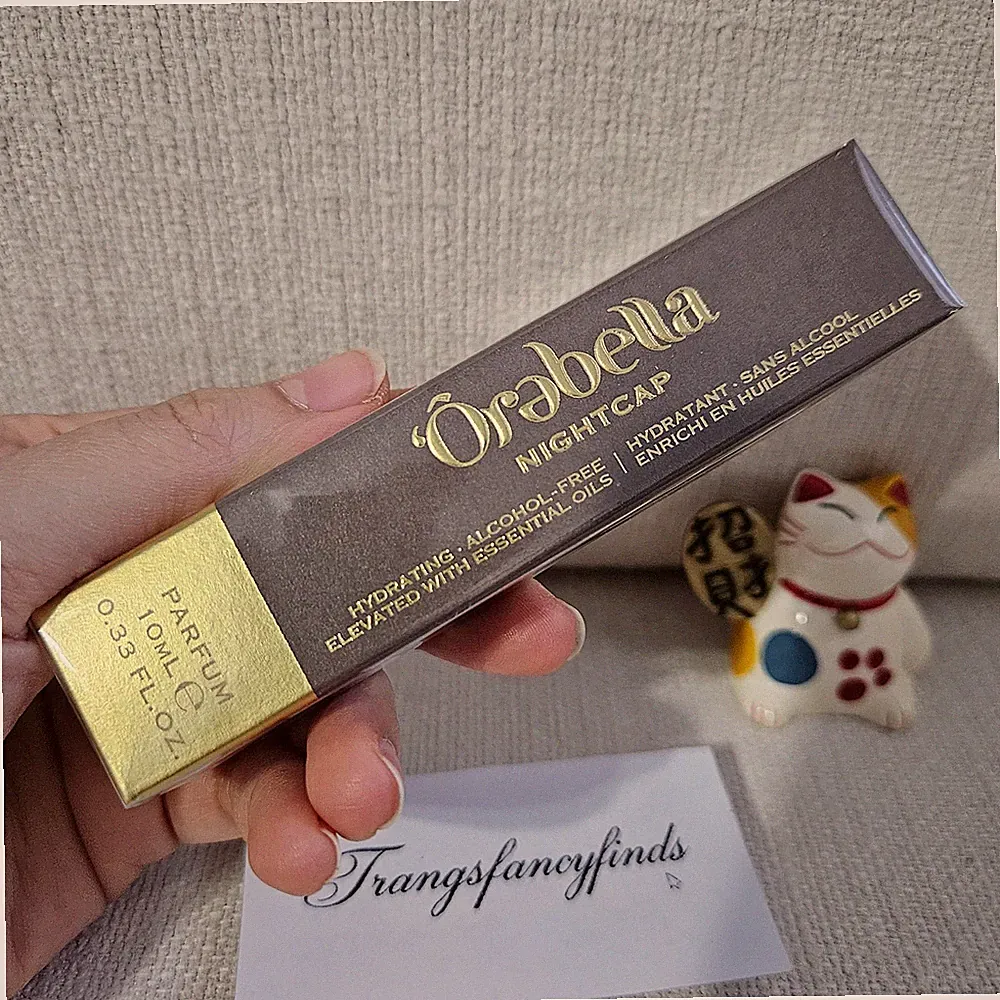Sealed! Ōrəbella Nightcap Perfume 0.33 oz / 10 mL Alcohol-Free Travel Spray New