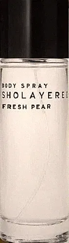 SHOLAYERED Body Spray Perfume 100mL Fresh Pear Fragrance Made in Japan NEW