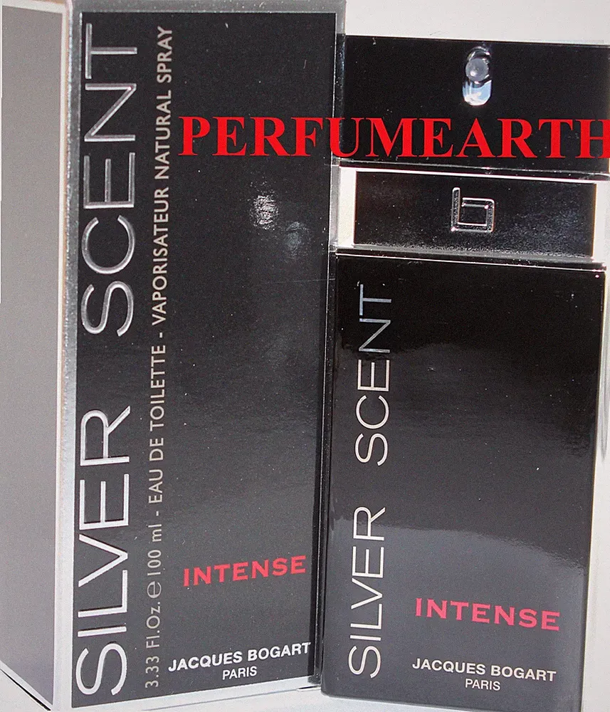 Silver Scent Intense by Jacques Bogart Eau De Toilette 3.3/3.4 oz New In Box