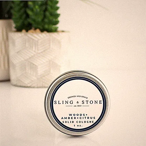 Sling & Stone solid cologne for men