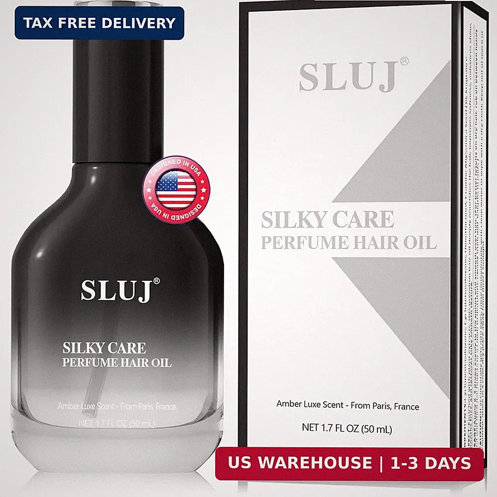 SLUJ Hair Perfume for Women, Body and Hair Mist, Lightweight Anti Frizz Hair Oil