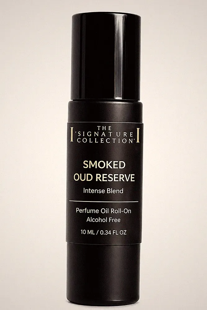 Smoked Oud Reserve Perfume Oil 10ml Roll-On | Warm Woody Amber Musk 🔥 Long...