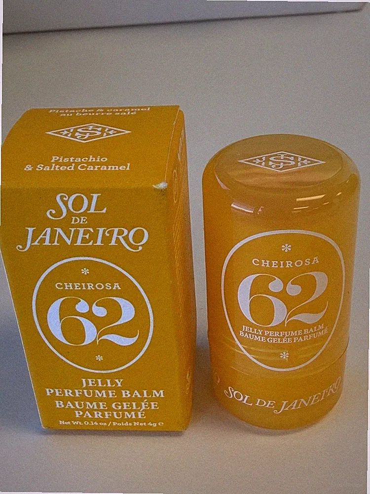 Sol De Janeiro Cheirosa 62 Jelly Perfume Balm 0.14oz NIB