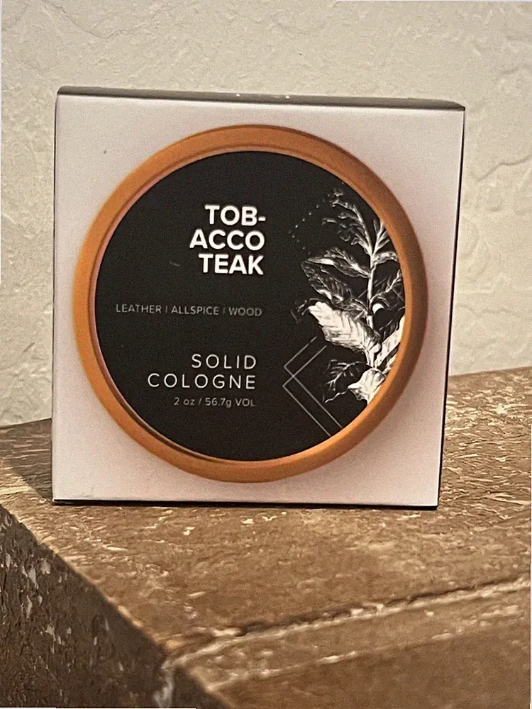 Solid Cologne - Tobacco Teak