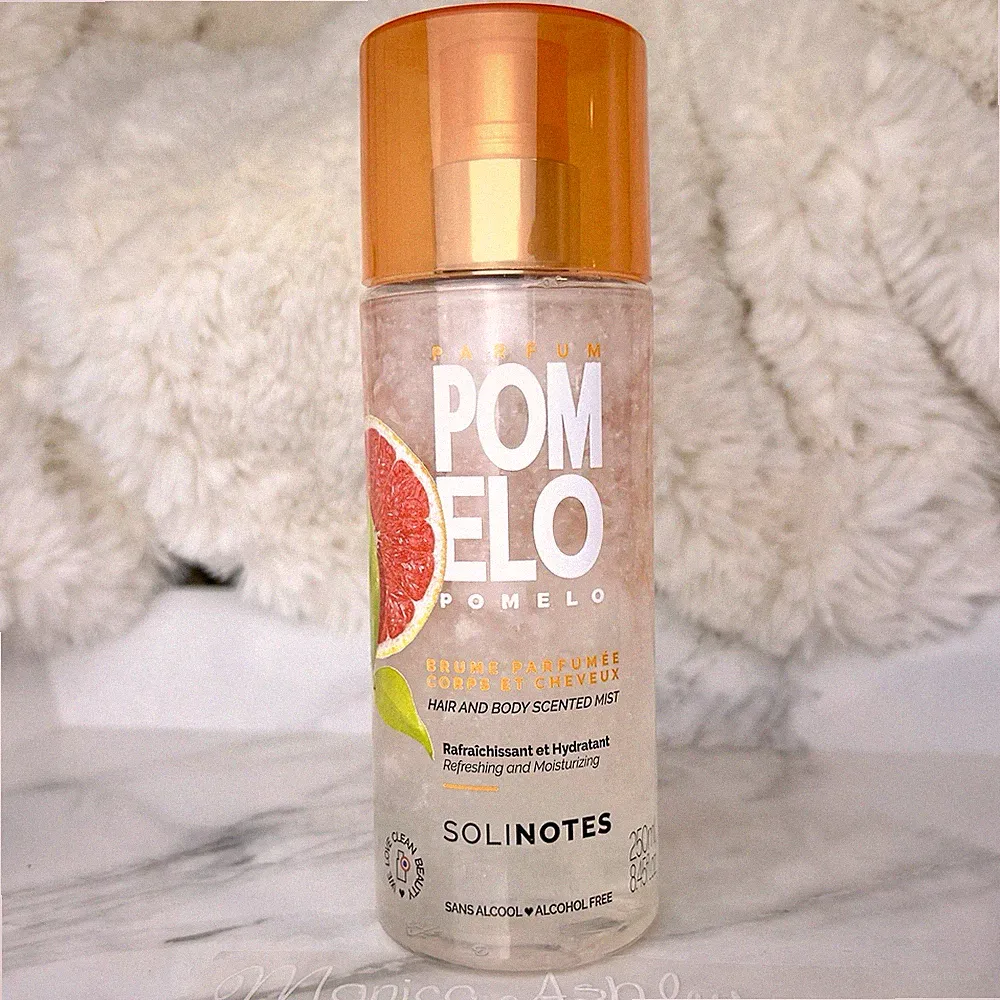 Solinotes Pomelo Citrus Grapefruit Hair & Body Mist Fragrance Spray, 250ml New