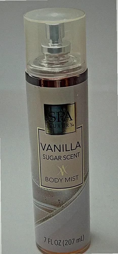 Spa Luxury Vanilla Sugar Scent Body Mist Body Spray 7oz. NEW