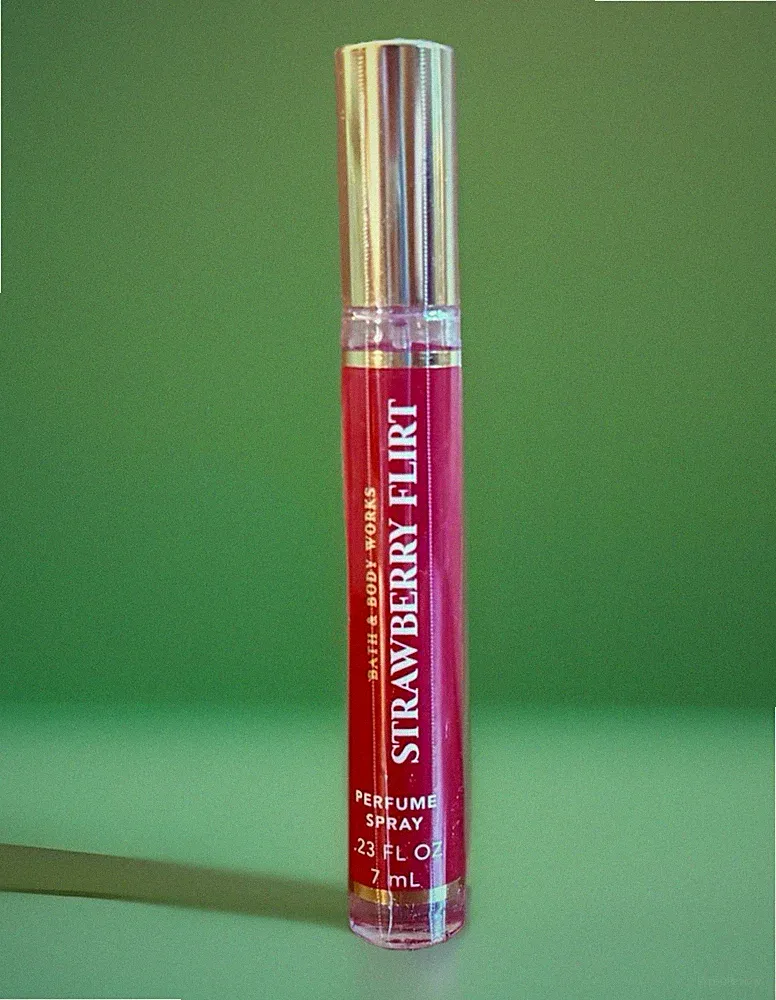Strawberry Flirt Perfume Spray Purse Travel Size Mist Bath & Body Works