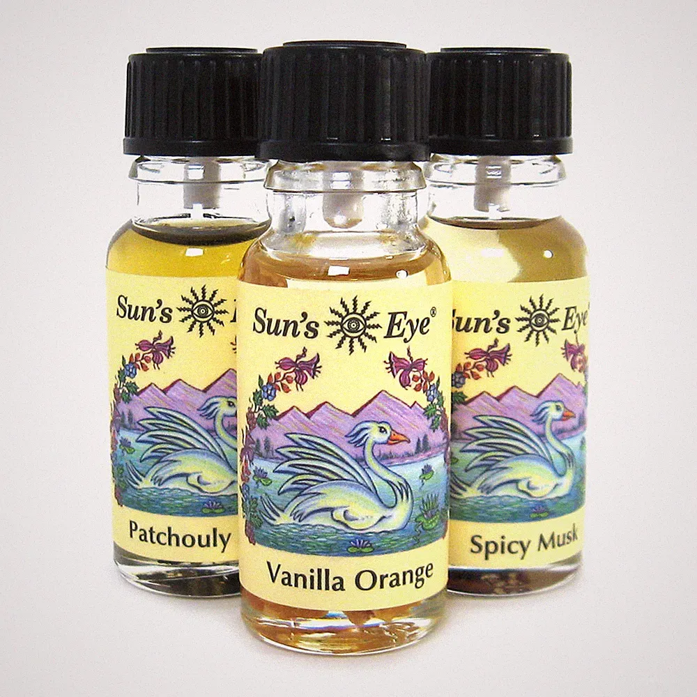 Sun's Eye Herbal Blends Oils NEW 1/2 oz Bottle Perfume Oil - Choose Fragrance!