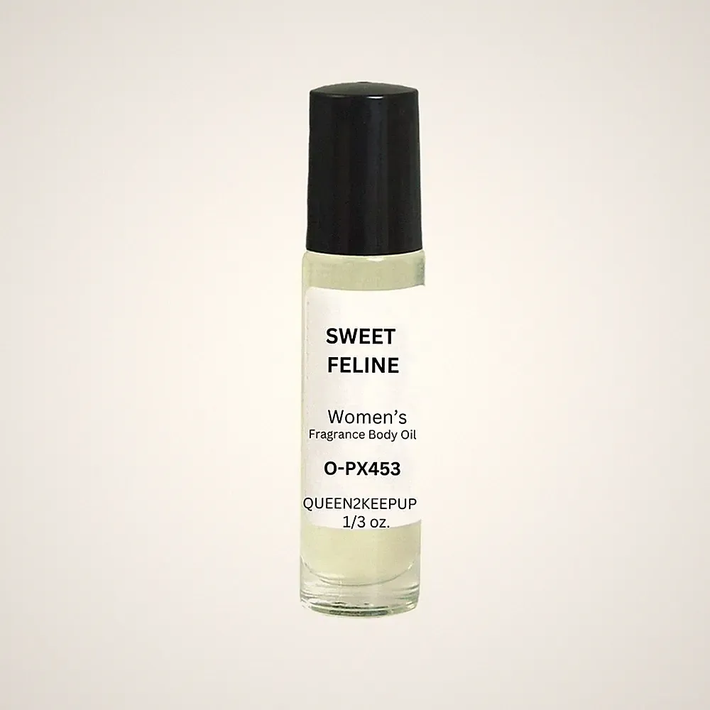 Sweet Feline (Women) Body Oil 10 ml Fragrance All Natural 1/3 oz Roll-On Scent