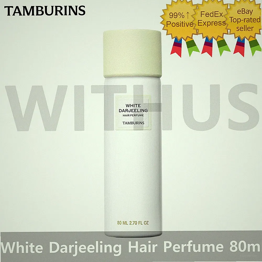 Tamburins White Darjeeling Hair Perfume 80ml New Sealed Authentic Korea
