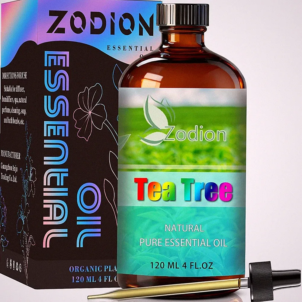 Tea Tree Essential Oil 4 fl oz - Premium Fragrance Oil for Diffuser, Massage