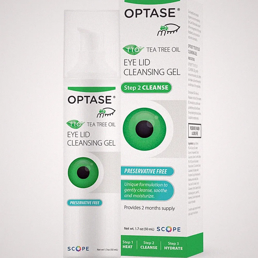 Tea Tree Oil Eyelid Gel – Preservative-Free Daily Gel Cleanser for Eyelid and La