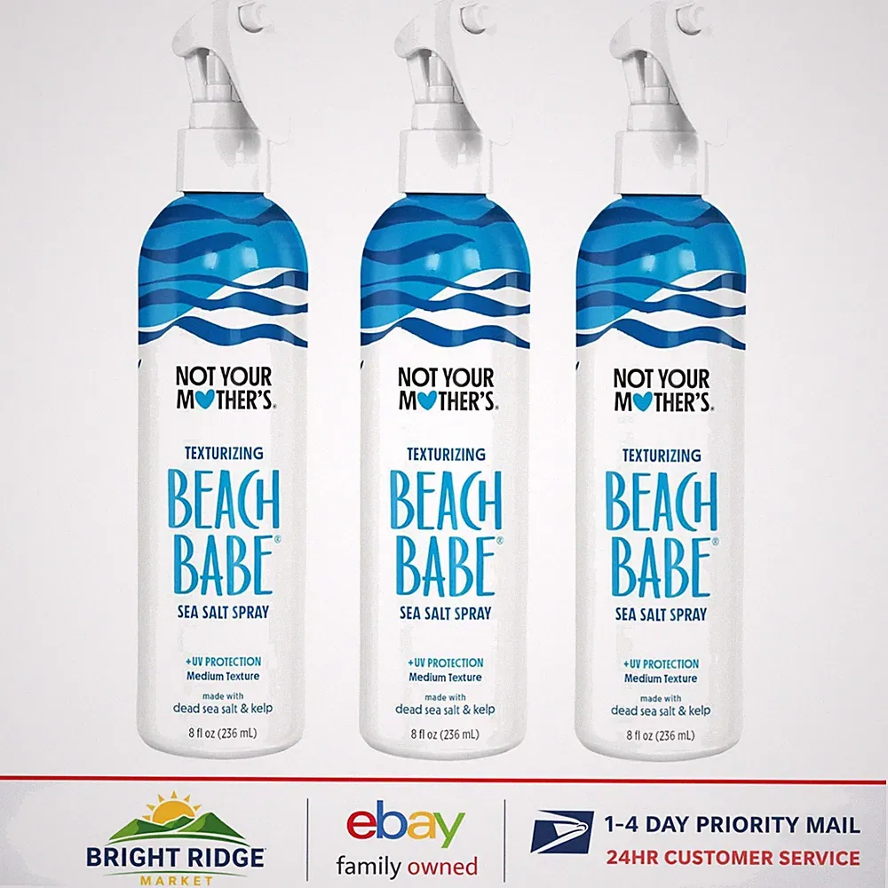 Texturizing Sea Salt Spray for Tousled Hair - Tropical Vanilla Coconut Scent