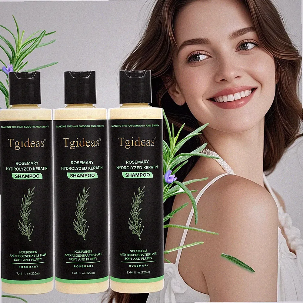 Tgideas Rosemary Natural Anti-Hair Loss Shampoo for Men and Women 3 pack