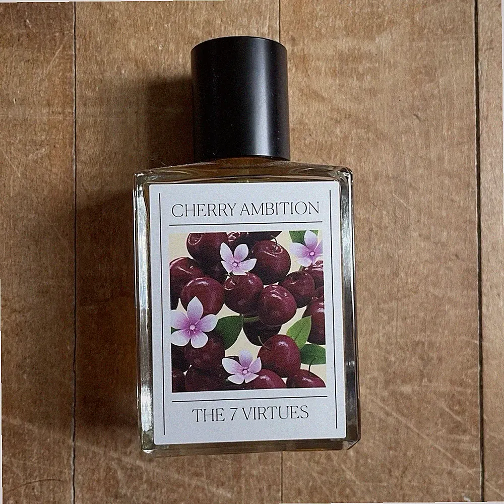 The 7 Virtues Cherry Ambition Eau de Parfum Spray 1.7 fl oz Clean Cherry Scent