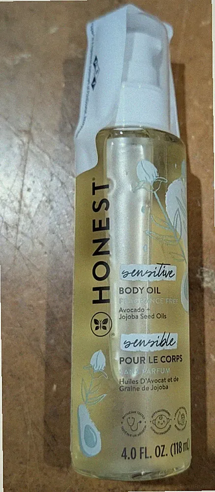 The Honest Company Fragrance Free Moisturizing Body Oil | Nourish + Soothe