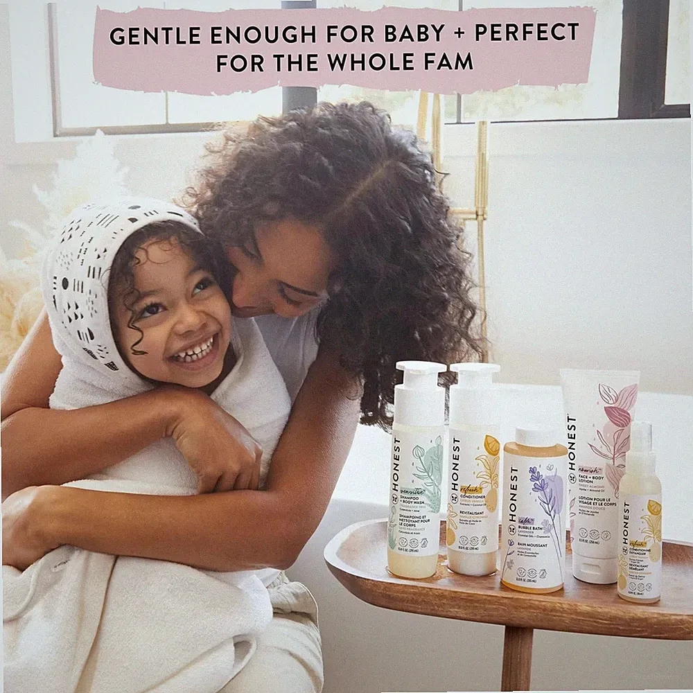 The Honest Company Silicone-Free Conditioner | Gentle for Baby | Naturally