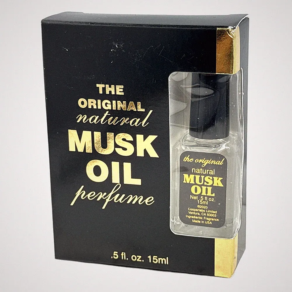 The Original Natural Musk Oil Perfume .5fl.oz./15ml New In Box Cooperlabs Cabot