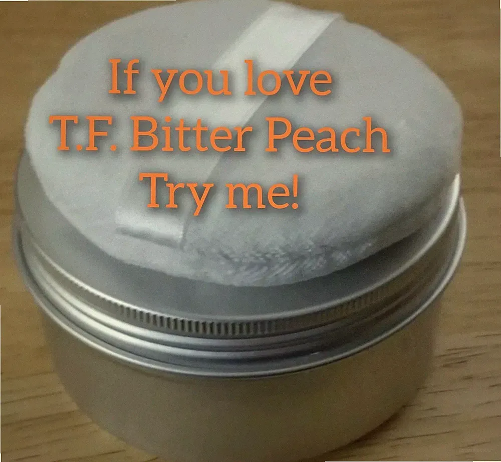 The Peach Is Bitter (u) perfume Fragrance Dusting Body Powder BONUS spray