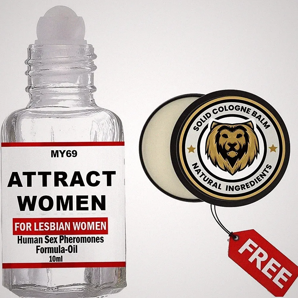 The Secret to Attract Lesbian Women Pheromone Infused Body Oil and Balm For Men