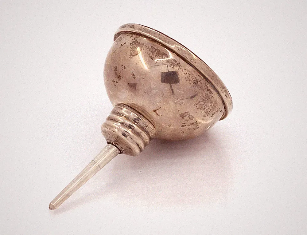 Tiffany & Co 925 Sterling Silver Antique Perfume Oil Bottle Can 41.6g Signed
