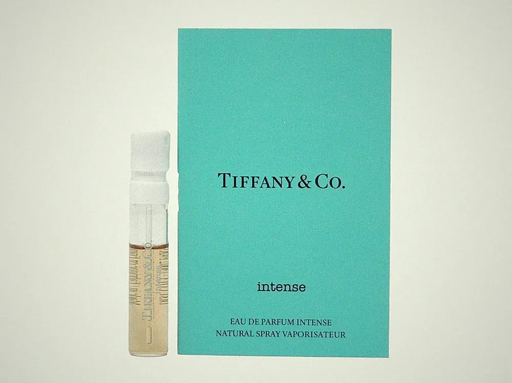 TIFFANY & CO EAU DE PARFUM EDP INTENSE 1.2ml .04fl oz x 1 PERFUME SPRAY SAMPLE