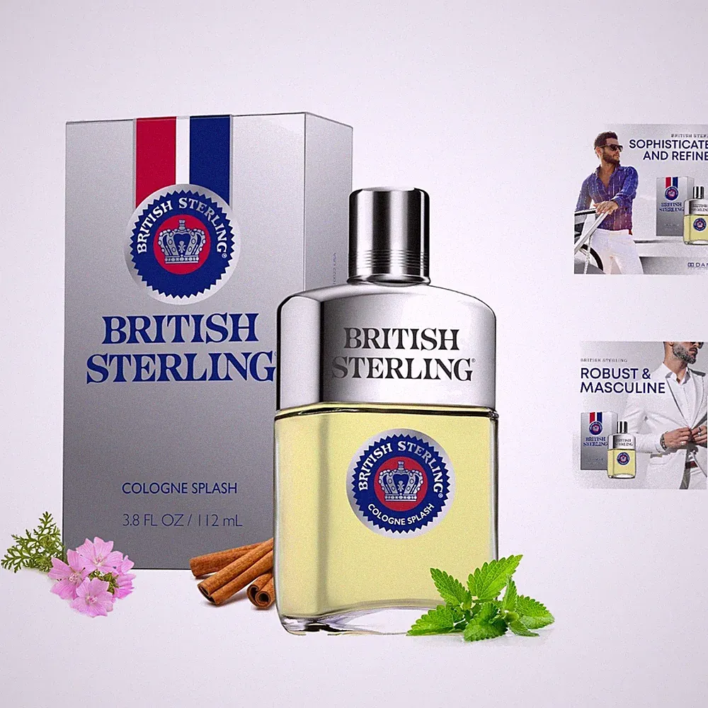 Timeless British Sterling Cologne Splash 3.8 Oz - Captivating Essence for Him