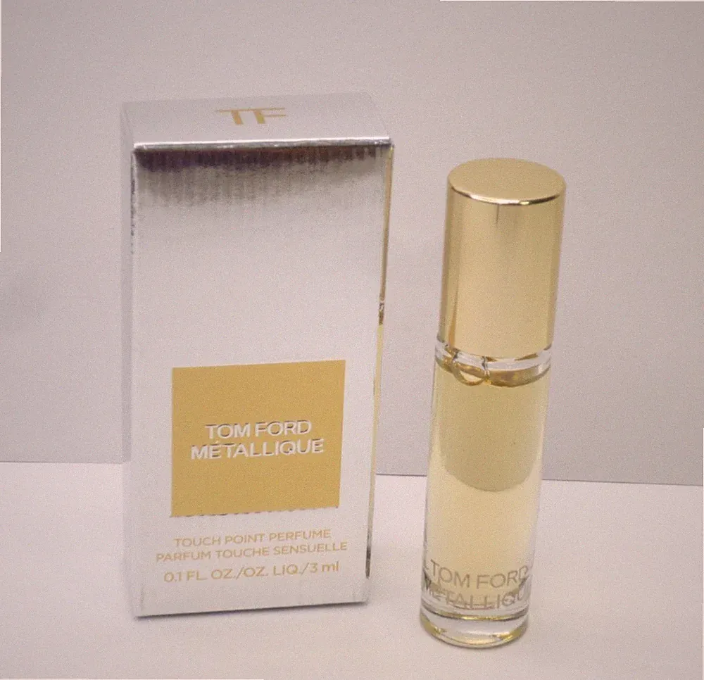 TOM FORD METALLIQUE Touch Point Perfume 0.1 oz / 3 ml - Travel Rollerball - NEW!