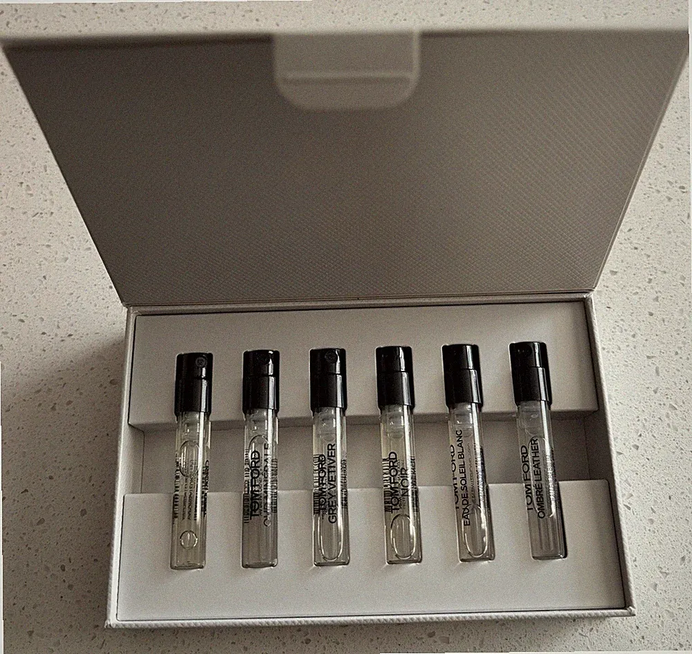 Tom Ford Signature Discovery Set 6 Piece EDP Fragrance Sampler Gift 1.5ml Each