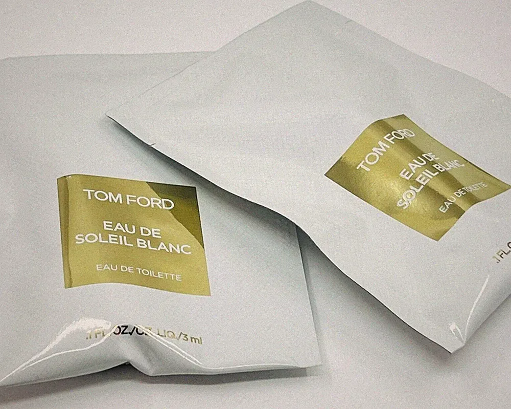 Tom Ford Soleil Blanc Eau De Toilette Roller ball 0.1oz/3ml (LOT OF 2) - NEW