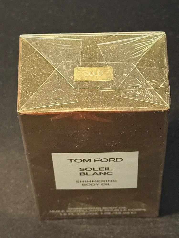 Tom Ford SOLEIL BLANC Shimmering Body Oil - GOLD - 1.5 fl oz/45 ml - NEW-Sealed