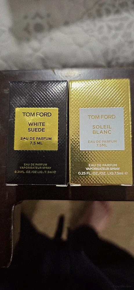 Tom Ford Soliel Blanc And White Suede Eau De Parfum 7.5ml Travel Size New