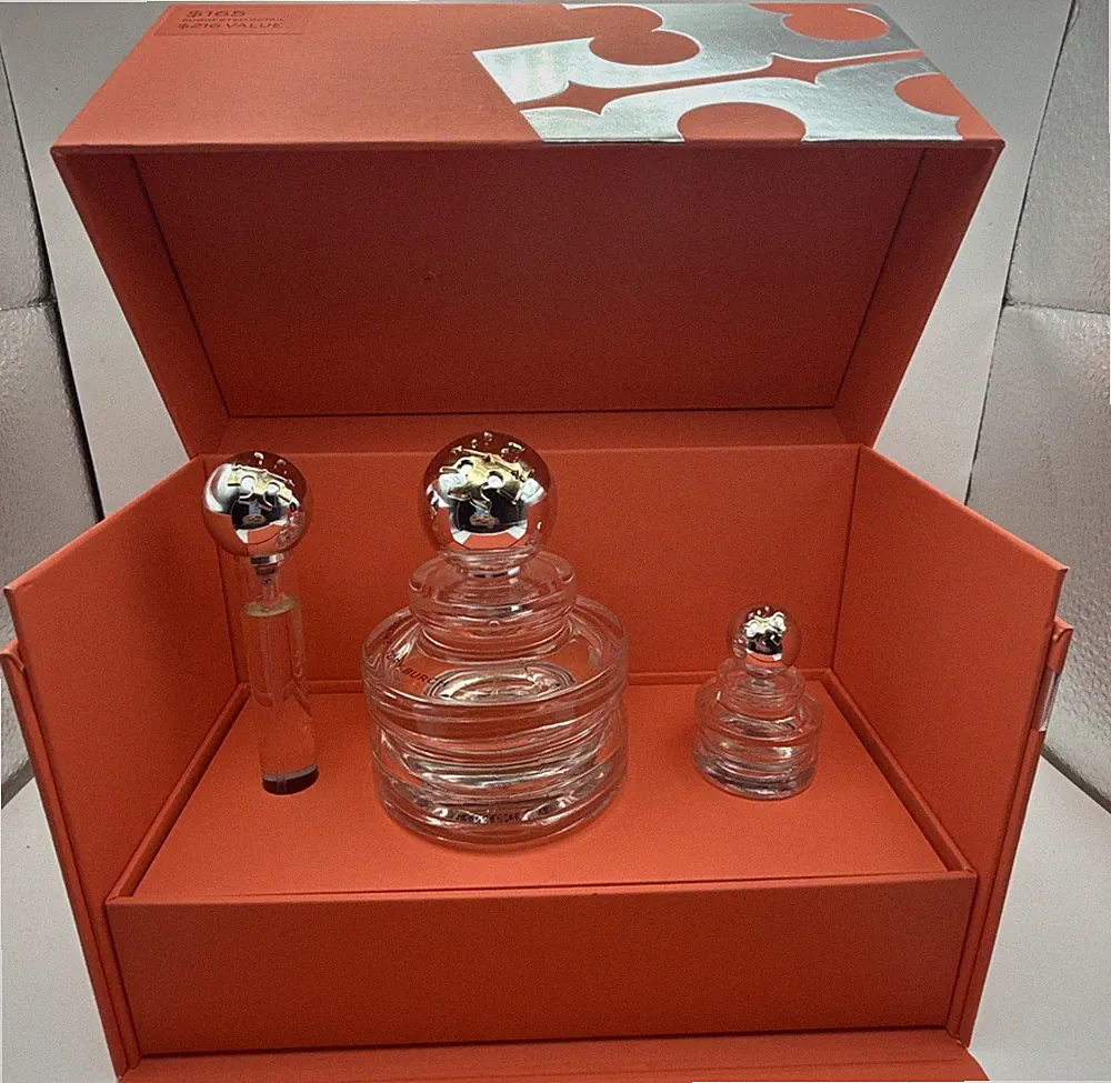 Tory Burch Sublime Perfume 3 piece Full size and travel sizes Gift Set