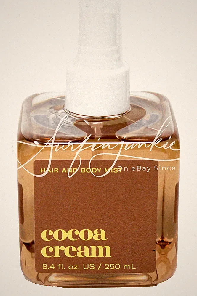 Tru Fragrance Cocoa Cream Hair & Body Mist 8.4oz Perfume Spray NO LID / CAP New