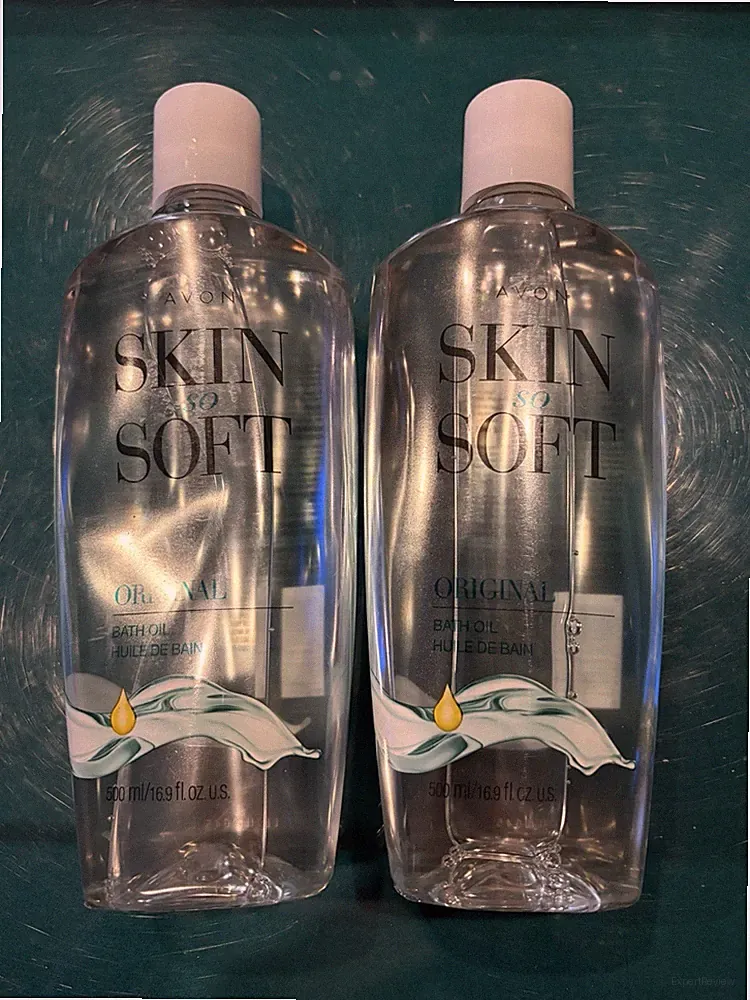 TWO-Avon Skin So Soft Original Bath Oil - 16.9 fl. oz. each Free Shipping