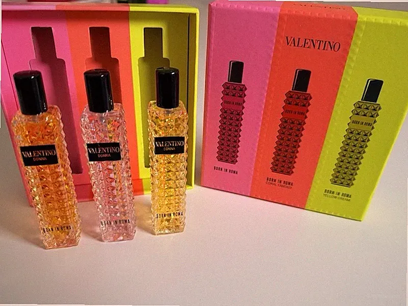 Ulta Beauty Valentino Gift set Perfume for women 3* 15ml Gift Idea long Lasting