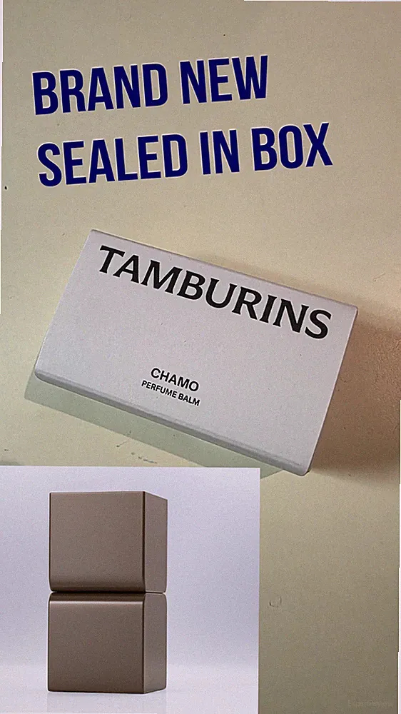 [US SHIPPING] TAMBURINS Perfume Balm 6.5g - K-beauty Solid Perfume CHAMO