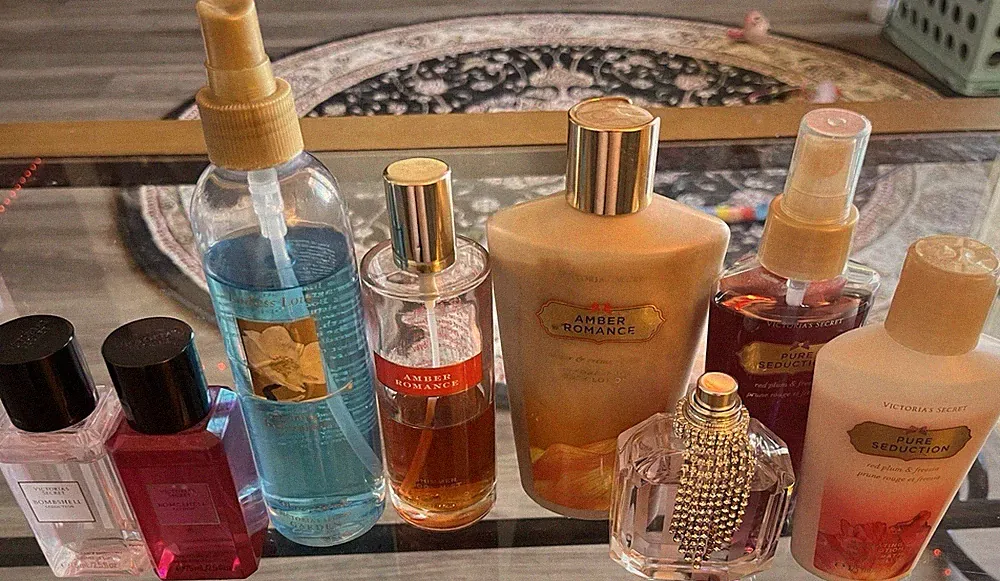 USED LOT OF 8 Victoria's Secret perfume/mist/lotions