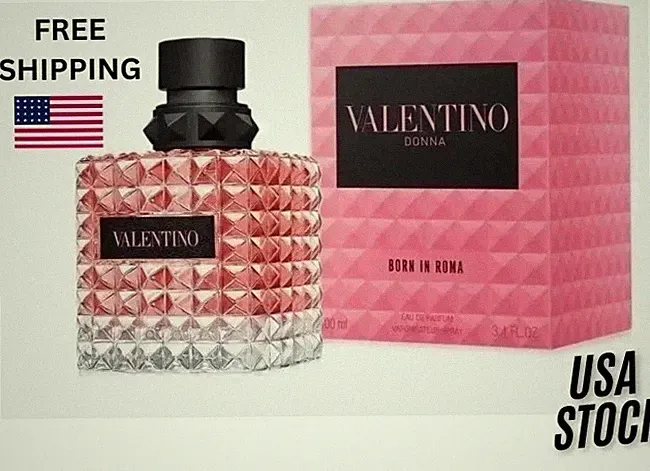 Valentino Donna Born In Roma Perfume EDP Spray for Women 3.4oz - New in seal Box