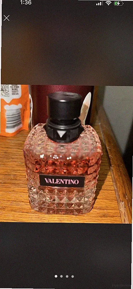Valentino Eau de Parfum 100ml 3.4 fl oz Pink Crystal Perfume Bottle