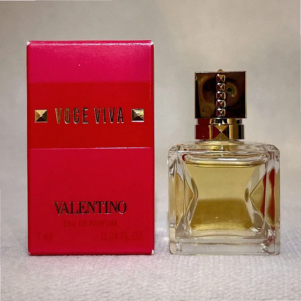 VALENTINO Voce Viva Eau De Parfum Perfume Splash Dab Travel Mini 0.24oz/ 7ml NIB